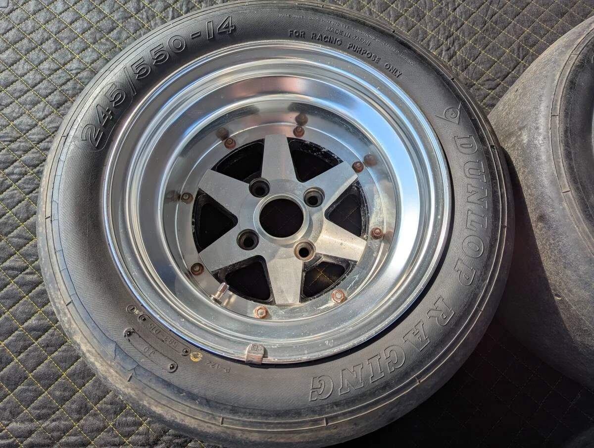 JDM Rare SSR Speedster Suzuka Sangyo Longchamp XR-4 148J-13 9J-25 114. No Tires - Image 5