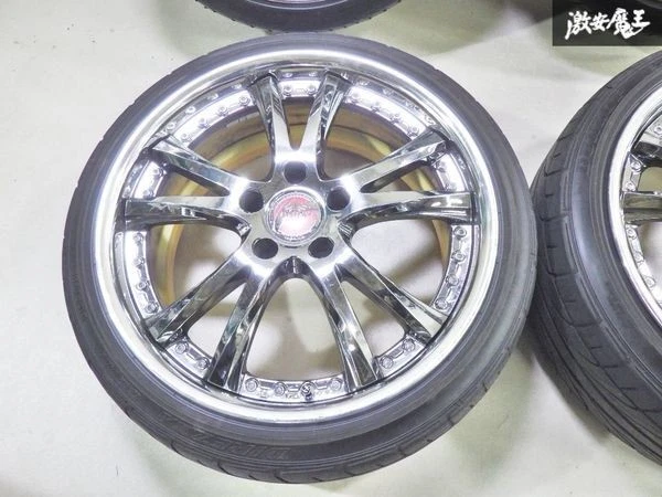 JDM No distortion SSR Vienna Merisia 188.5J+45/9.5J+45 PCD114.3 5-hole No Tires - Image 4