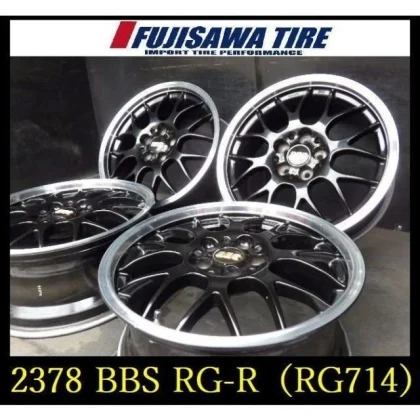 JDM 2378T05105235BBS RG-R RG71417x7.5J 5 holes PCD100 +484Book BBS No Tires