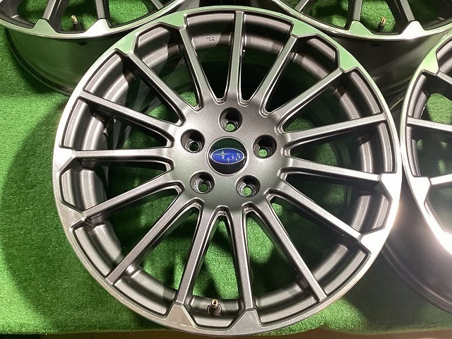 JDM Genuine Subaru Levorg STI Sports 18-inch Aluminum Wheels 7.5J +55 No Tires - Image 4