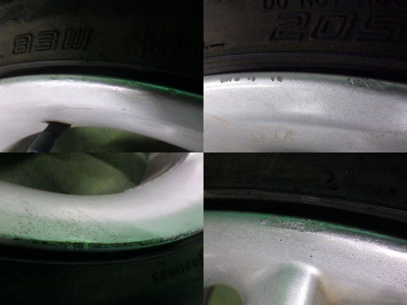 JDM Genuine Smart Roadster 166.5J 7J PCD112 3-lug aluminum wheels and No Tires - Image 7