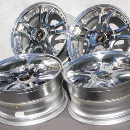 JDM Deep-rim Rodeo Dry Groom 8J 9J 114.3-5H JZX100 Crown S15 R34 BBS L No Tires