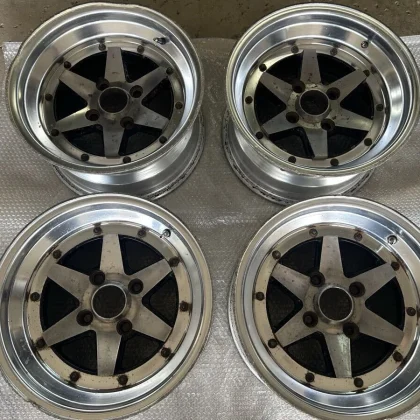 JDM Speed Star Longchamp XR-4 4Wheels no tires 15x7.5+5 8-2 4x114.3 B Type