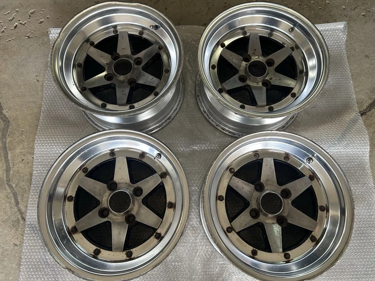 JDM Speed Star Longchamp XR-4 4Wheels no tires 15x7.5+5 8-2 4x114.3 B Type