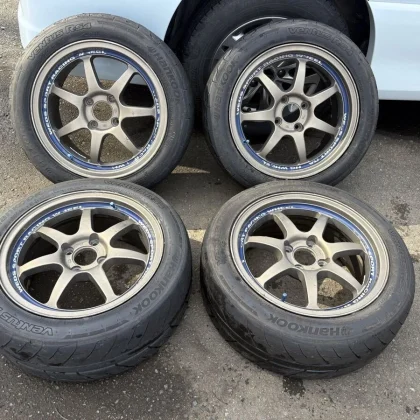 JDM Wedssports SA-90 157J +38 PCD100 4-lug Bronze WEDS SPORTS Disconti No Tires