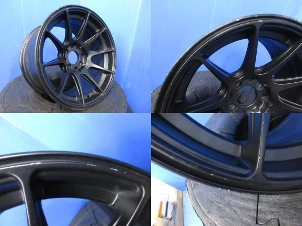 JDM 158.25J +0 4H 4-lug PCD 100 114.3 US 4-Book XXR527 Aluminum Wheels No Tires - Image 4