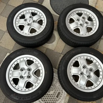 JDM Civic Integra with M-2 14-inch 6JJ +45 100 /4H tires Nothing Limit No Tires