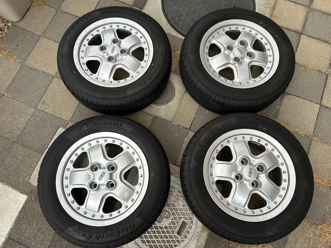 JDM Civic Integra with M-2 14-inch 6JJ +45 100 /4H tires Nothing Limit No Tires