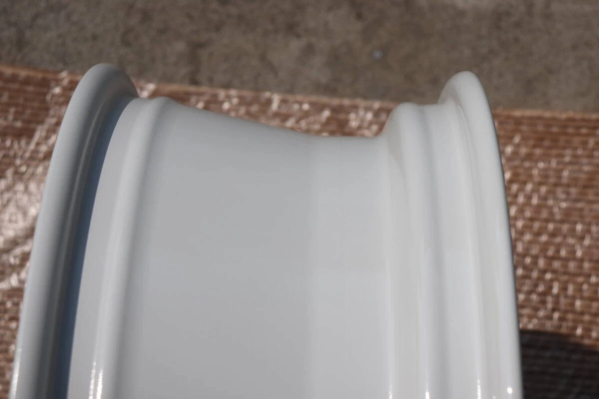 JDM Set of 4 Super Corn Spoke White Aluminum Wheels 7x18mm PCD112 66mm No Tires - Image 6