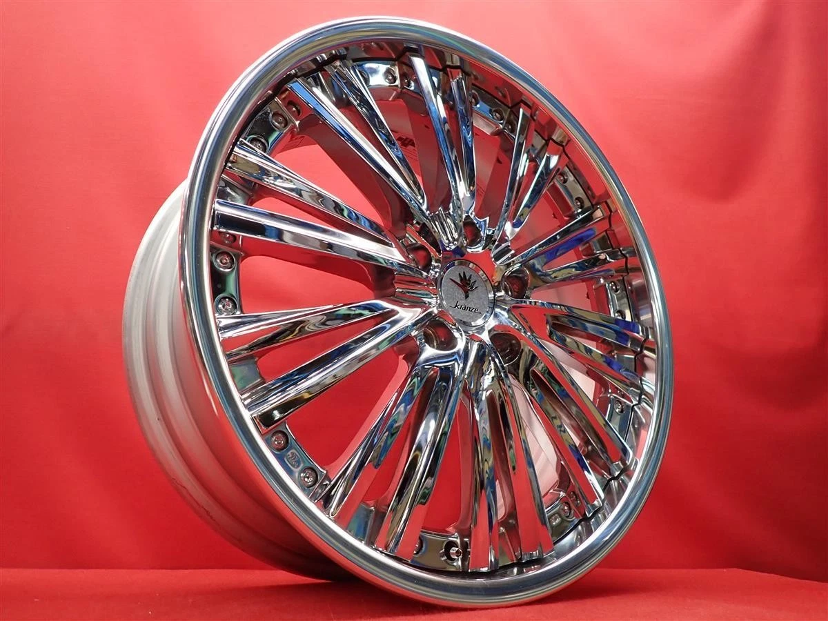 Weds Kranze GAGIS 4Wheels 19x8+44 5x120 Cadillac CTS BMW E46 - Image 2