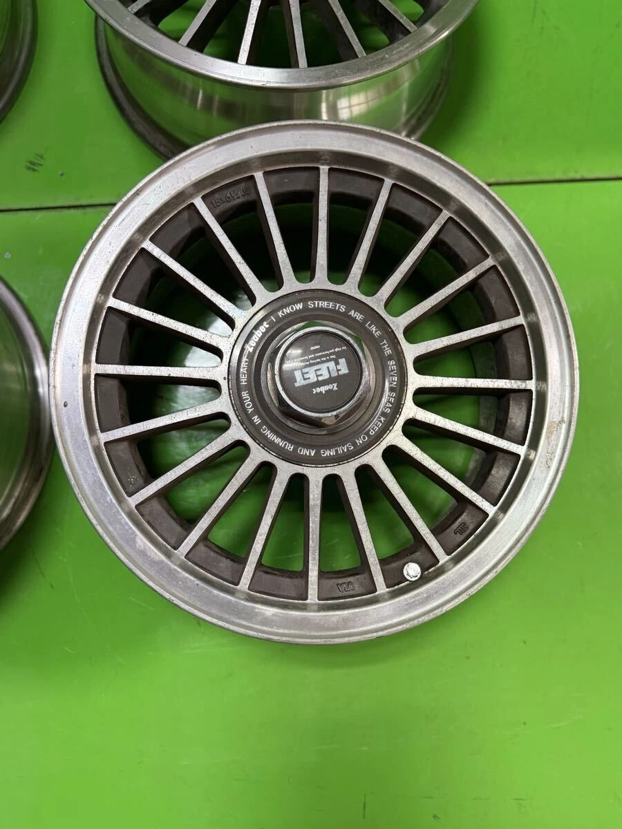 JDM Zeabec Fin Wheels 4pcs 15x6.5+20 4&5114.3 - Image 3