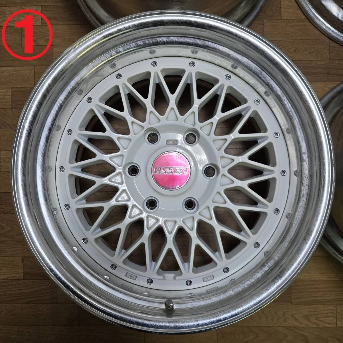 JDM 189J +25 PCD139.7 CRS ESSEX 2-piece ENCM-18 white WH wheels for 20 No Tires - Image 2