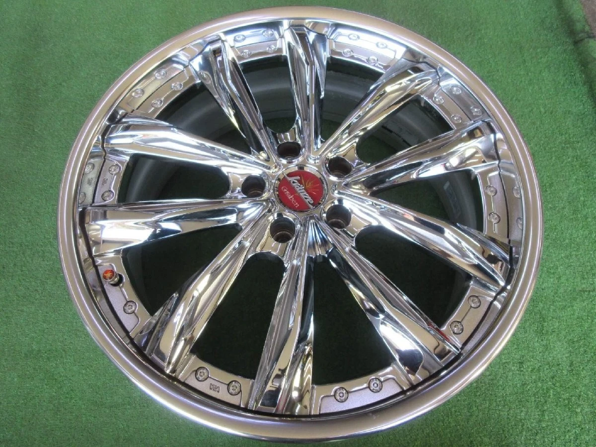 JDM Weds Kranze Graven 3-piece wheels 8.5J-20 5x114.3 offset +36 offse No Tires - Image 2