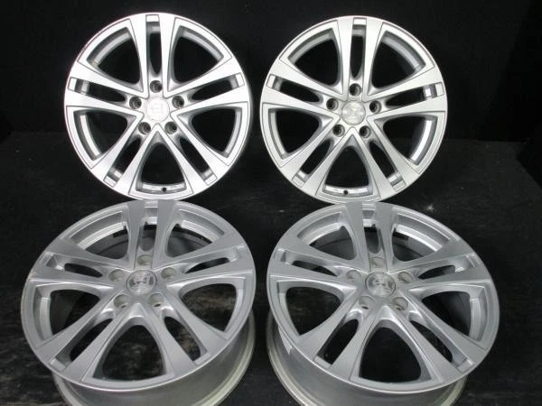 JDM Aphrodite WX 7J-17+48 114.3 silver wheels with Goodyear IceNavi 7 No Tires - Image 2