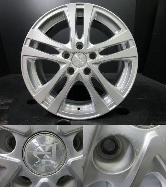 JDM Aphrodite WX 7J-17+48 114.3 silver wheels with Goodyear IceNavi 7 No Tires - Image 5