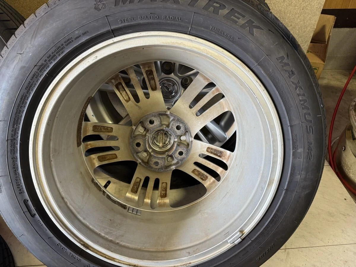 JDM Skyline V36 late model 17-inch 7.5J +45 PCD114.3 5-lug 225/55R17 1 No Tires - Image 6