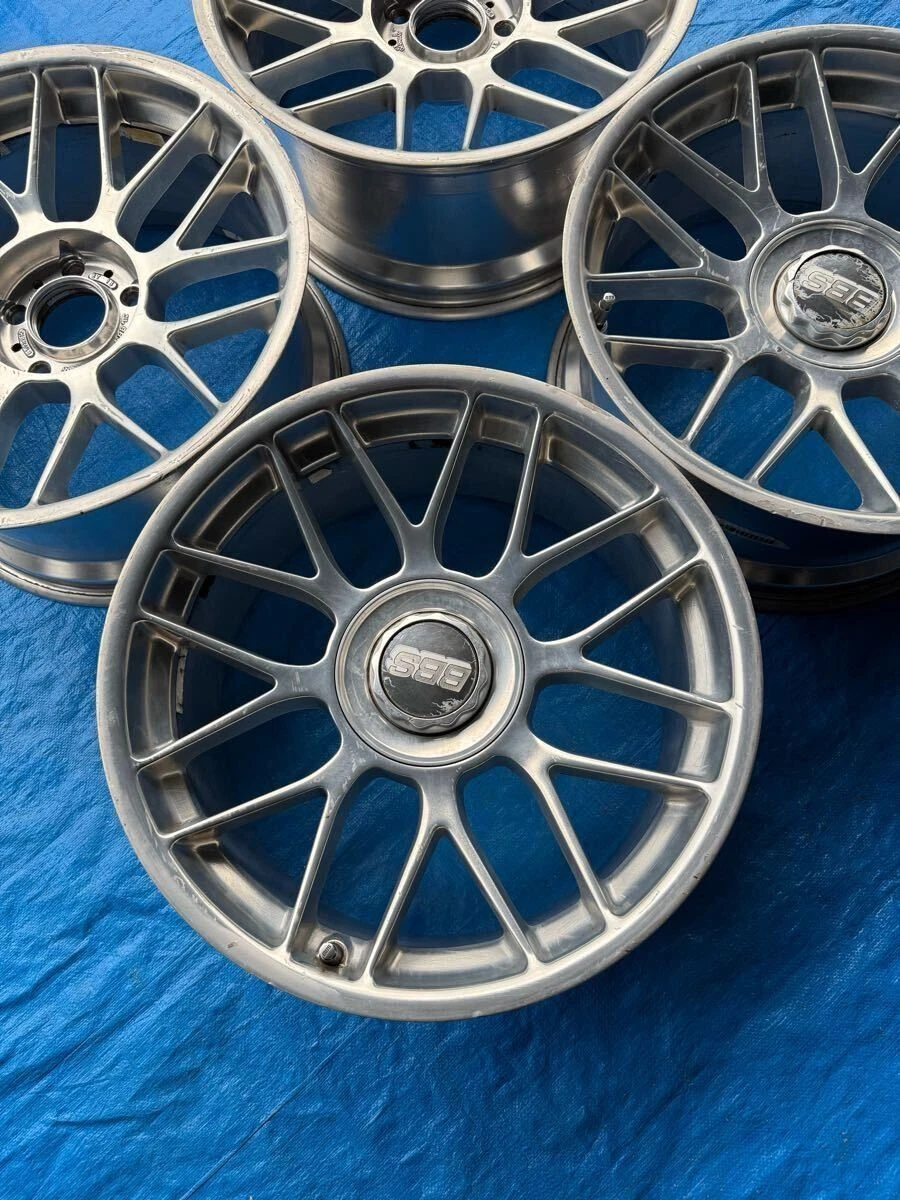 JDM Super Super Reverse Crank BMW BBS RC300 18-inch 8.5J offset +13 PC No Tires - Image 4