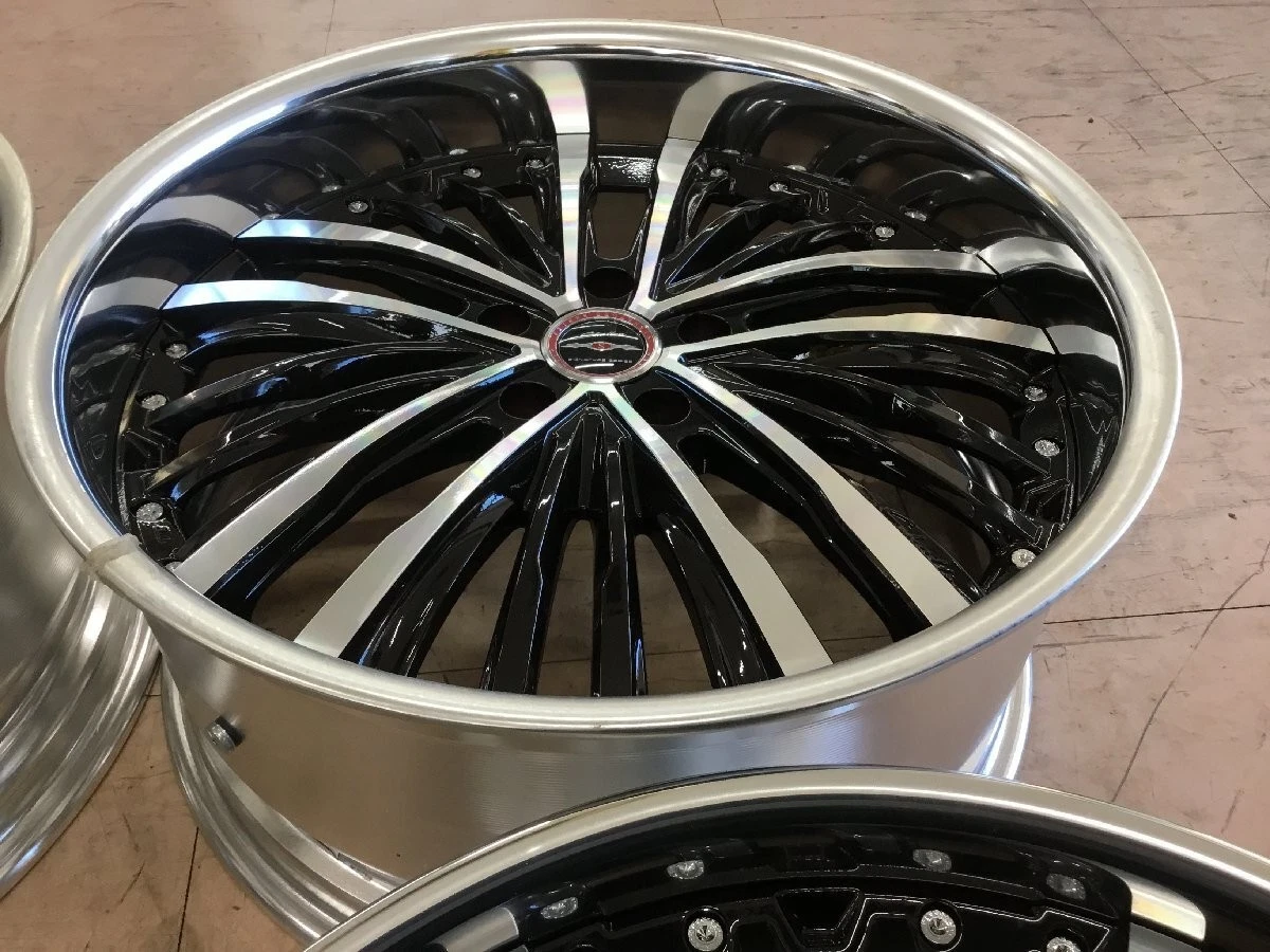 JDM Big Tahara Outlet: AME Sharen XR75 208.5/9.5J 5-lug 114.3 +38 win No Tires - Image 4