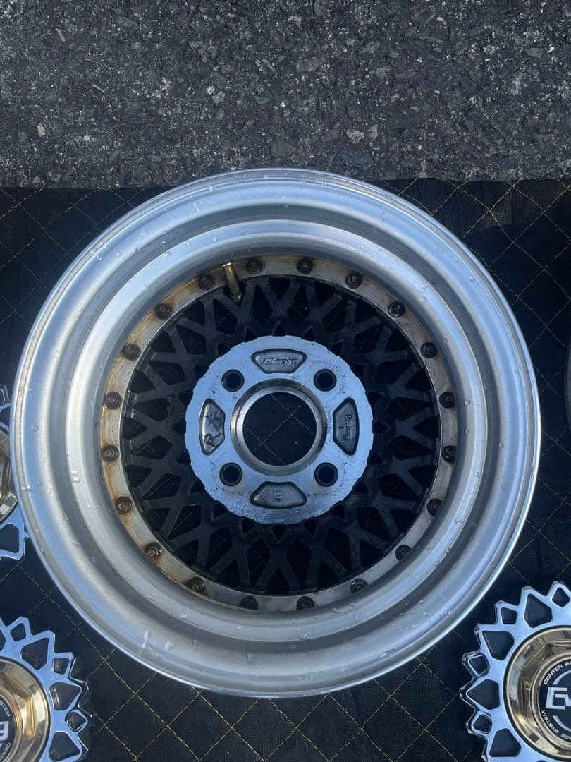 JDM WORK Ewing wheel cap No Tires - Image 9