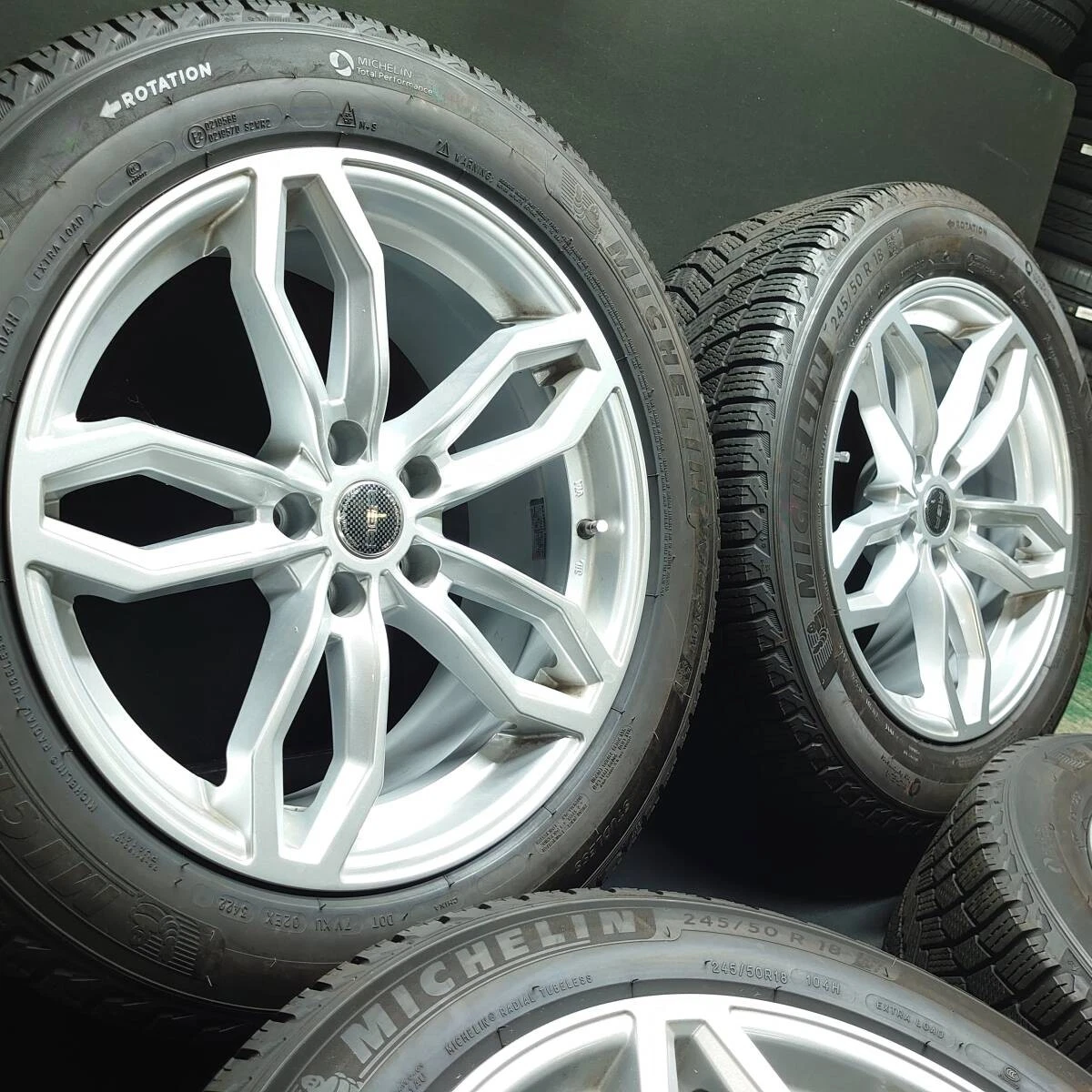 JDM Aftermarket aluminum Michelin 245/50R18 BMW 7series G11/G12 6seri No Tires - Image 3