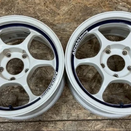 JDM Rare Advan Racing RG 157J+31 PCD 114.3 5-hole 5H lightweight wheel No Tires