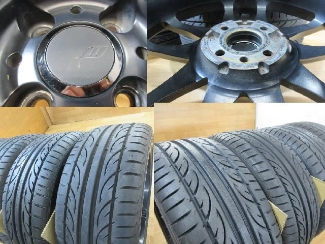 JDM Amazing WORK emotion kiwami Kiwami wheels and tires 4Book 4H-100 1 No Tires - Image 5