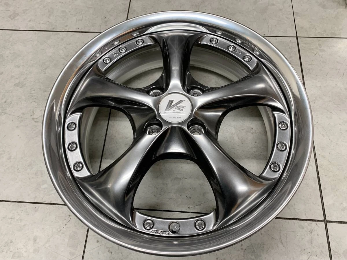 JDM WORK VS-KF VSKF 2P 16x5.5J 4H100 +45 1Pc Only WORK Out of Print