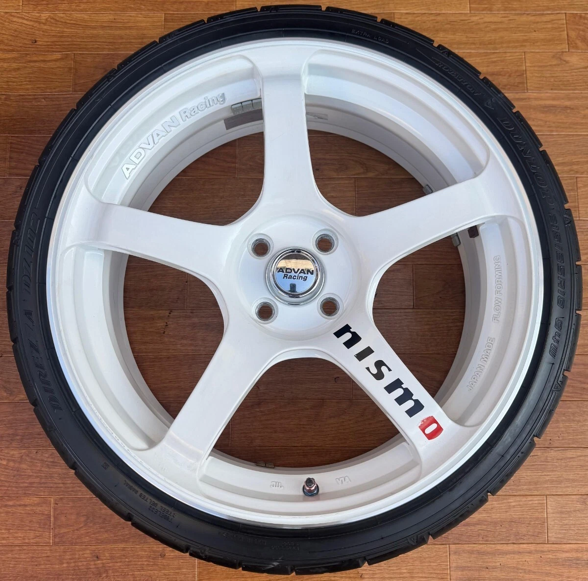 JDM Japan-made YOKOHAMA ADVAN Racing 18-inch wheels with DUNLOP 215/35 No Tires - Image 4