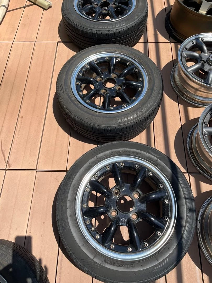 JDM SSR Watanabe RS-8 14-inch 114.3/4-hole 4-book set No Tires - Image 2