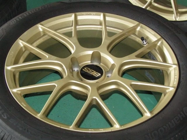JDM BBS RE-V7 Forged Gold Wheels No Scratches for X-Trail Harrier NX C No Tires - Image 5
