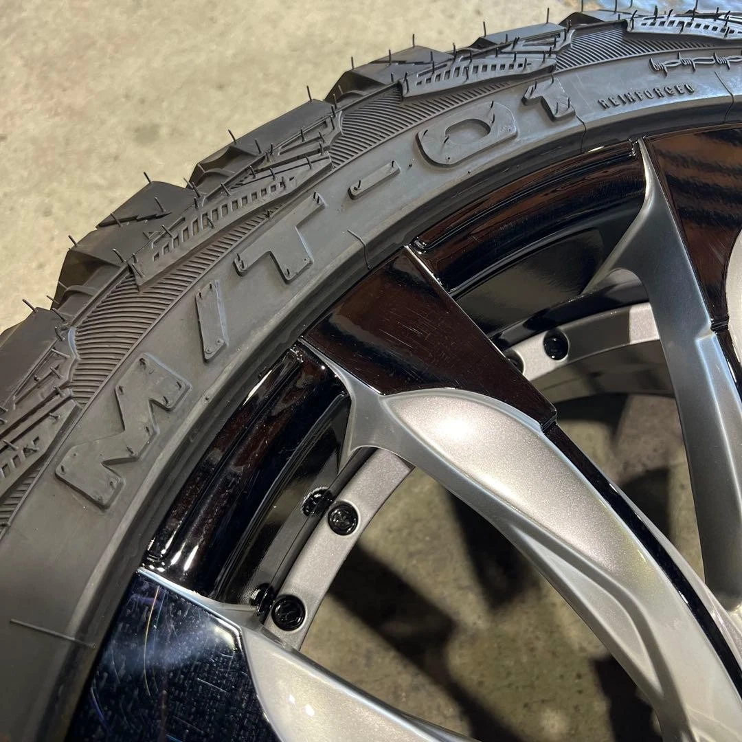 JDM WALD Jarrett J11C 22" Tire & Wheel Set of 4 970cc No Tires - Image 11