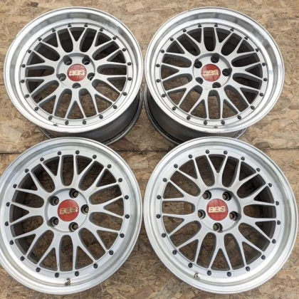 JDM Rare BBS LM 18LMP080 LMP081 8J +40 9J +40 Aluminum Wheels 4-Piece No Tires