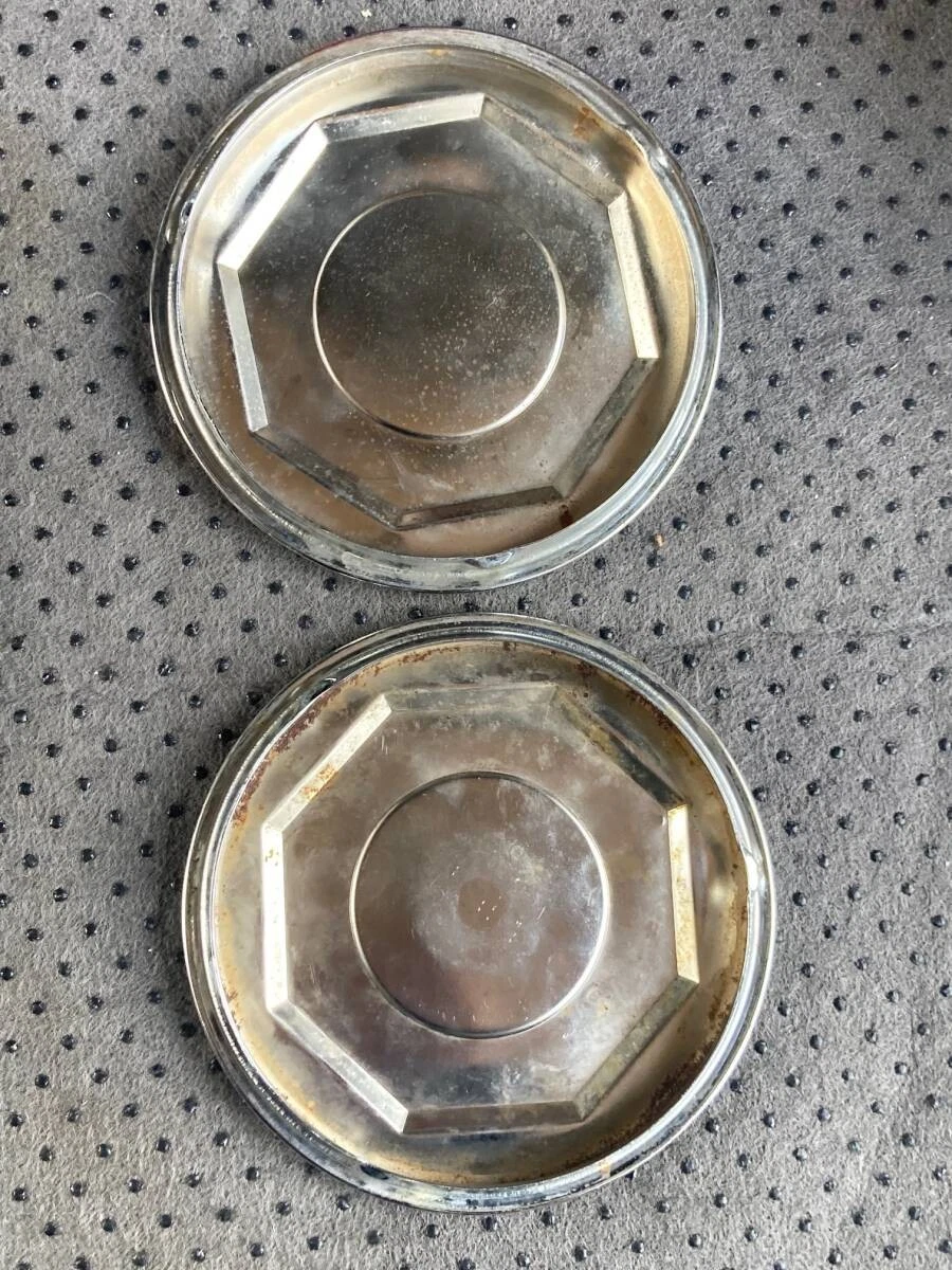 JDM Rare TRU SPORKE center caps pan type set of 4 for American Lowride No Tires - Image 7