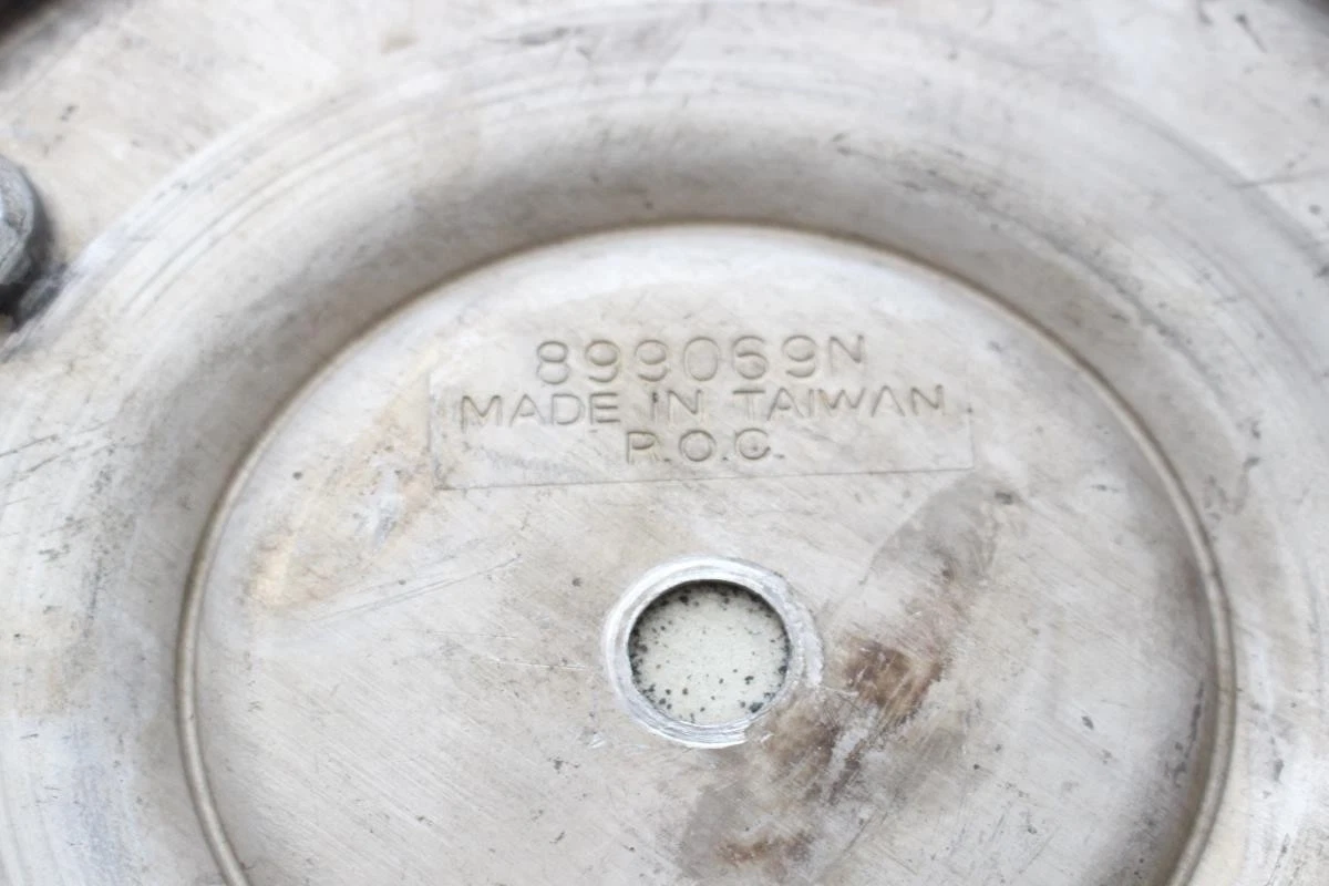 JDM 1 sheet American Racing aftermarket used wheel center plate center No Tires - Image 4