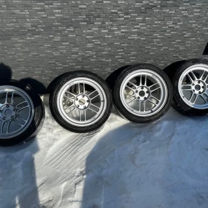 JDM ENKEI RPF1 179j +22 4Book Set 114.3 No Tires