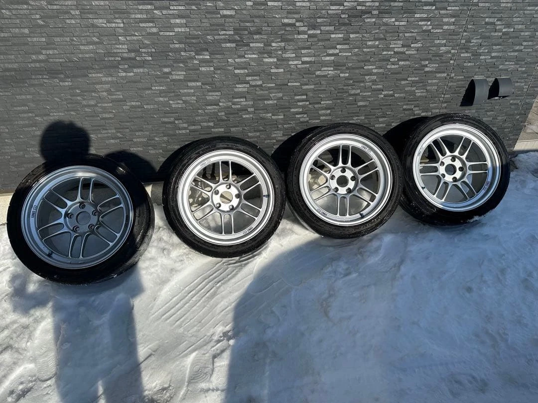 JDM ENKEI RPF1 179j +22 4Book Set 114.3 No Tires