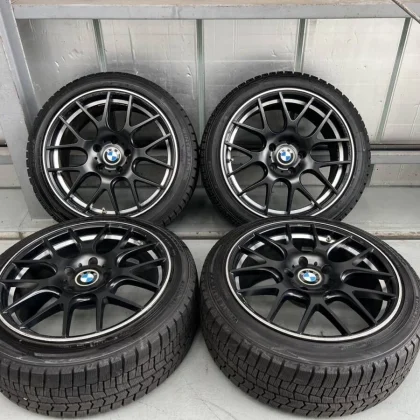 JDM F3-0026 Used 4-Piece Set of DUNLOP WINTERMAX 2022 Wheels 225/45R18 No Tires