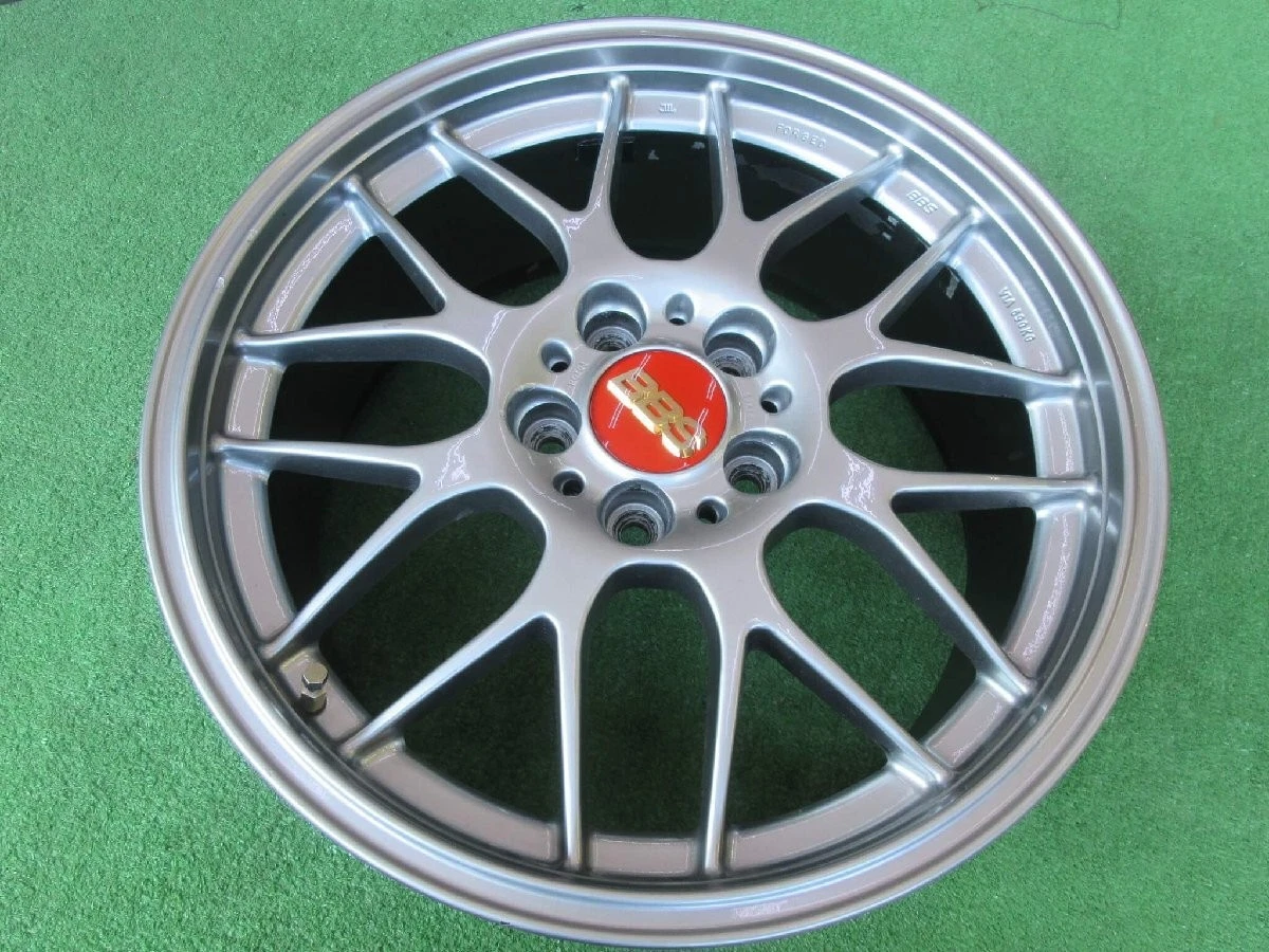 JDM BBS RG-R forging 4wheels 18x8+40 9+42 5x114.3 PFS wt 60mm Ring - Image 2