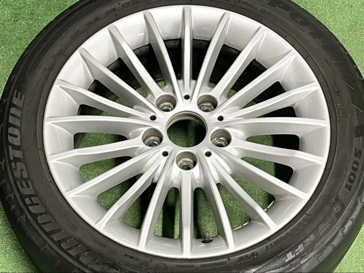 JDM BMW F30 3series OEM 17-inch 7.5J +37 PCD120 Potenza S001 225/50R17 No Tires - Image 6