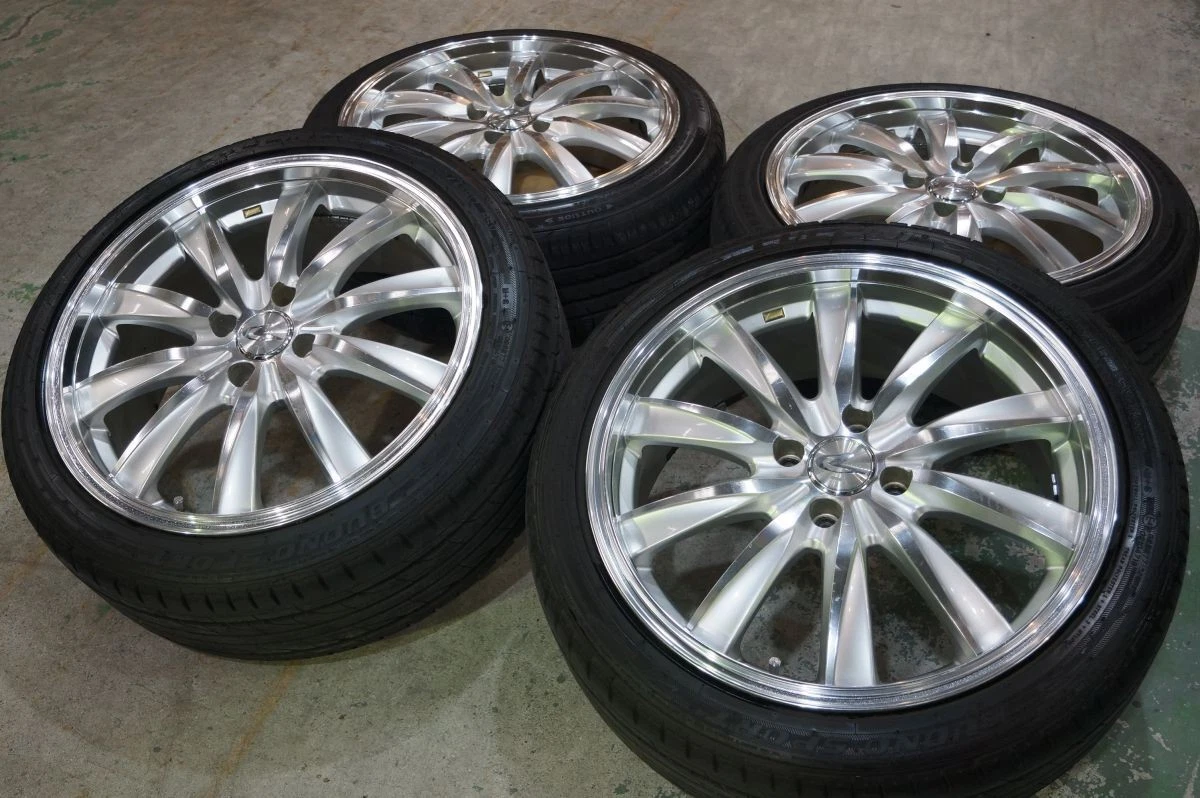 JDM A Delivery 2013 Leonis CX 17 deep rims 4H100 7J+45 195/45R17 for F No Tires