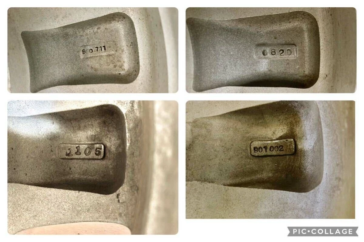 JDM Genuine HONDA NSX NA1 wheels 2-piece set. 6.5/8J-15/16 PCD114.3 5- No Tires - Image 9