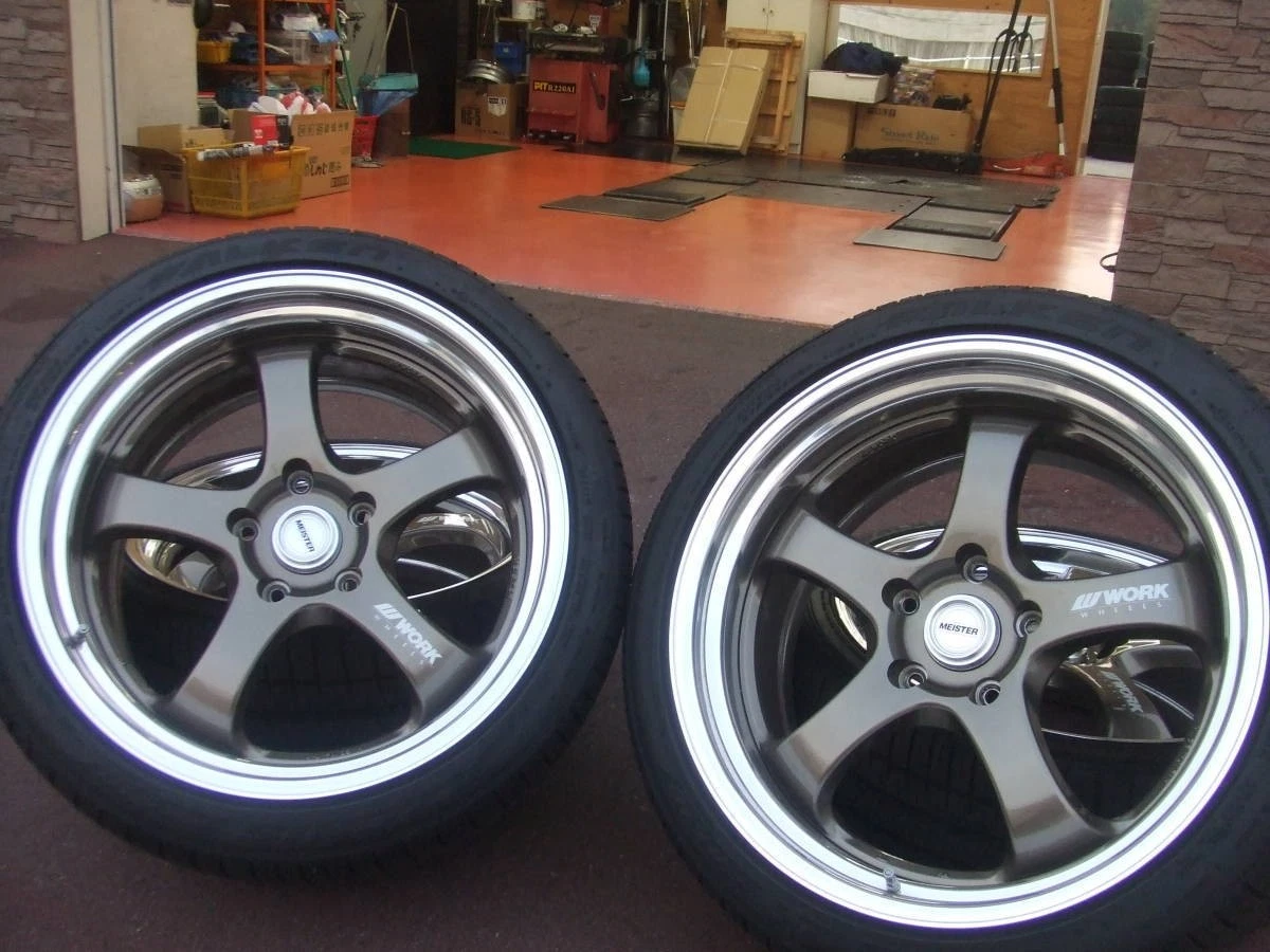 JDM High-quality WORK Meister stepped deep rims for Porsche Cayenne Au No Tires