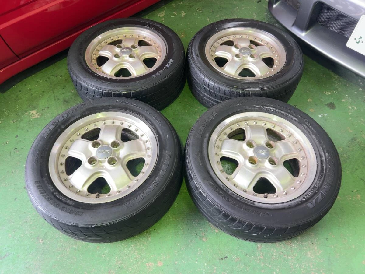 JDM DEEPSRACING Nothing Limited MUGEN MR-5 146J +38 PCD100 4-Piece Set No Tires