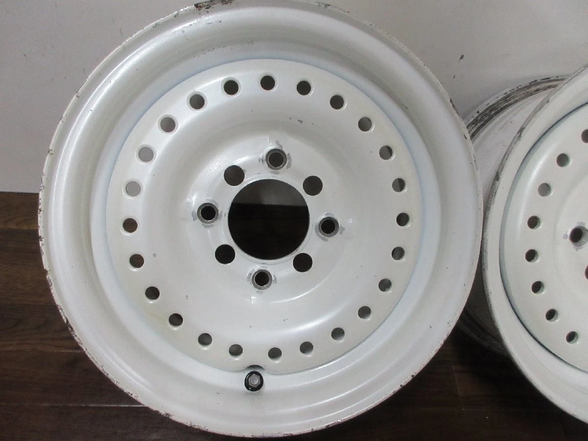 JDM Bridgestone R.A.P 038 Super Lap predecessor 13-inch 5.5J +20 4-lug No Tires - Image 2