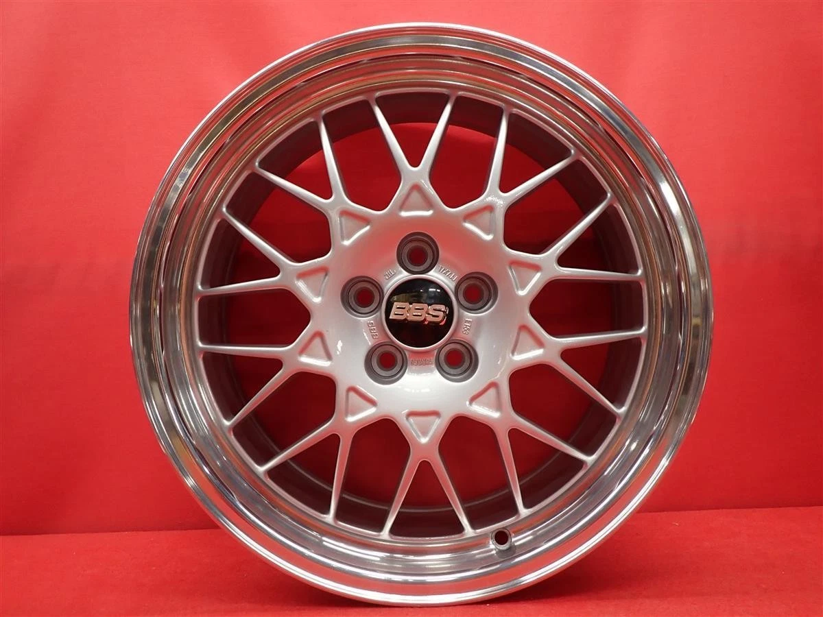 JDM Lightweight 7.1kg 1 pc Subaru genuine BBS used wheels 4Book 7J 17P No Tires - Image 6