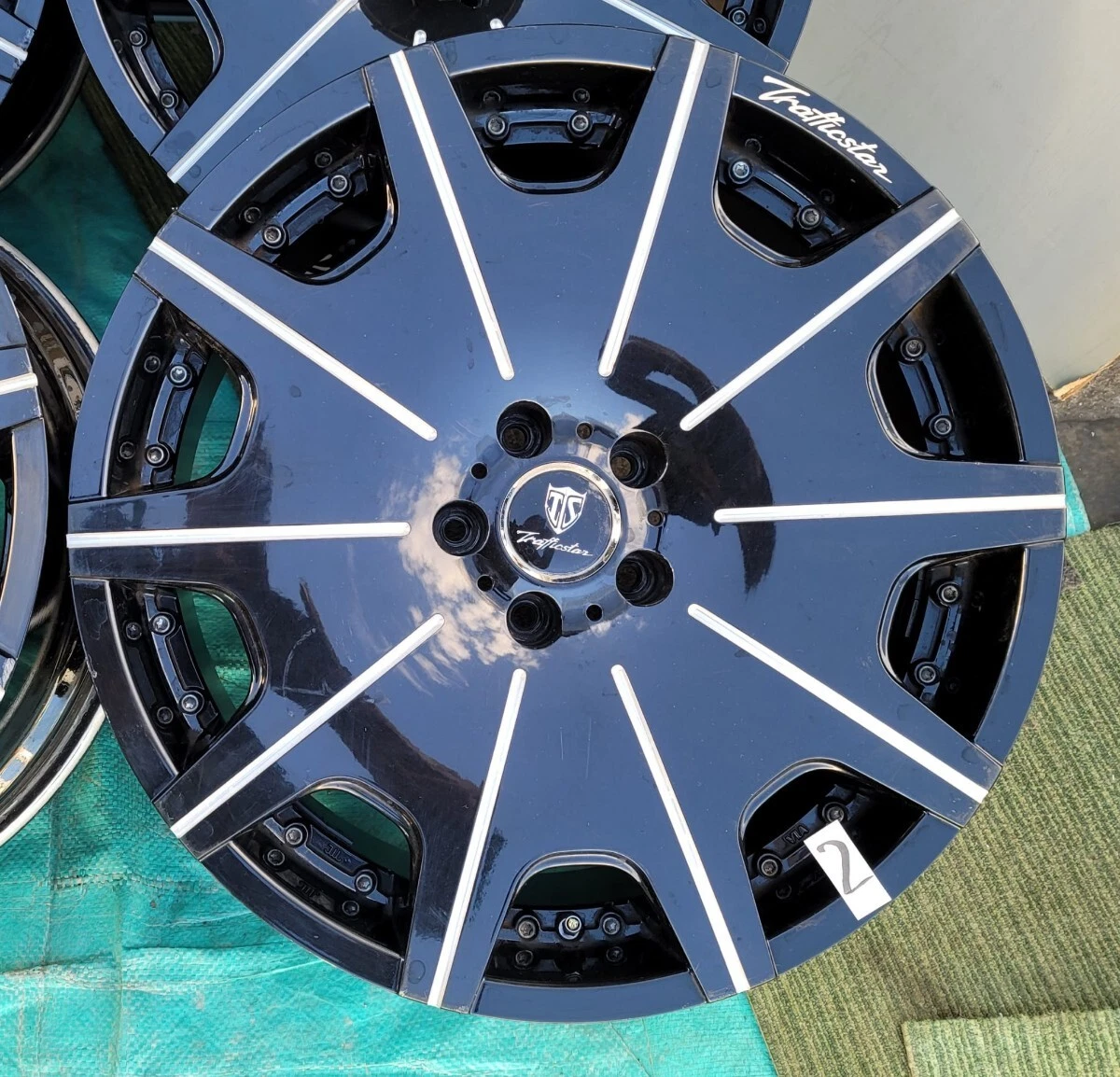 JDM Superb Trafficstar Traffic Star Wheels 20-inch 8.5J +35 PCD114.3 5 No Tires - Image 3