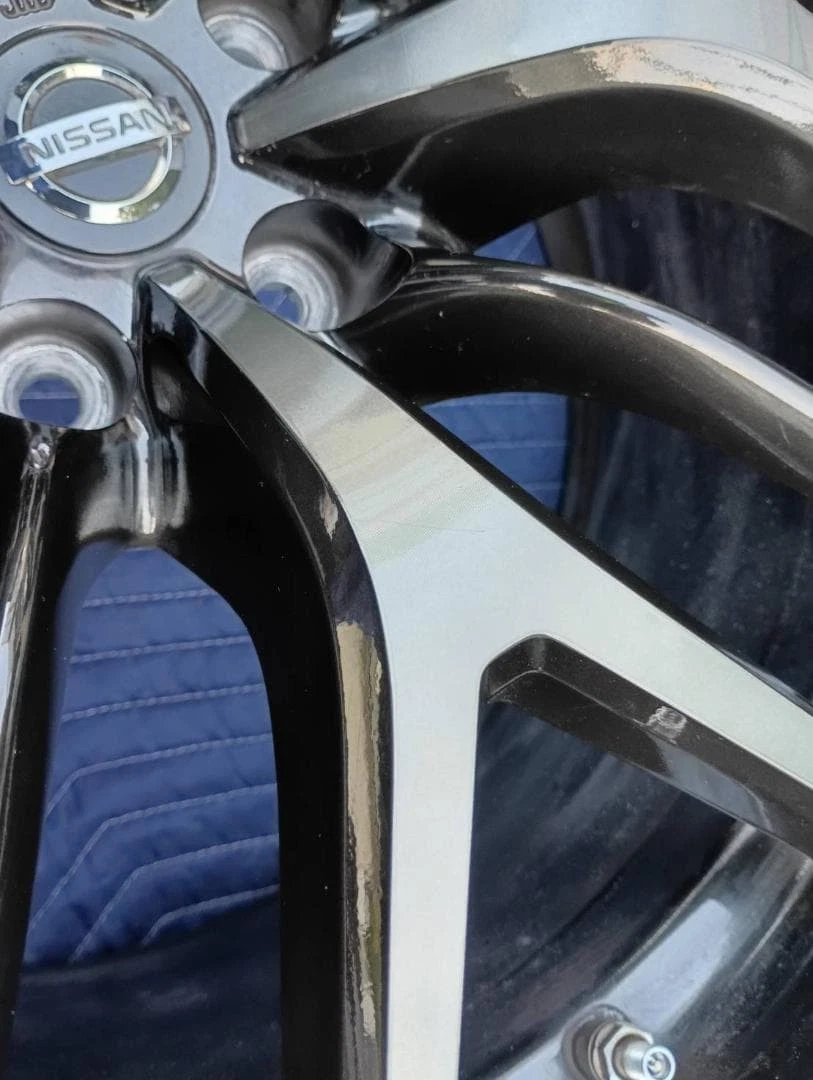 JDM Genuine Nissan 20mm aluminum wheels set of 4 for the late-model R3 No Tires - Image 4