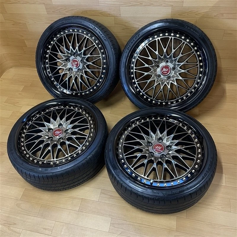 JDM WORK VS-XV 8.0-19+46 5H114.3 Dunlop Le Mans 5+ 225/35R19 88W tires No Tires - Image 6