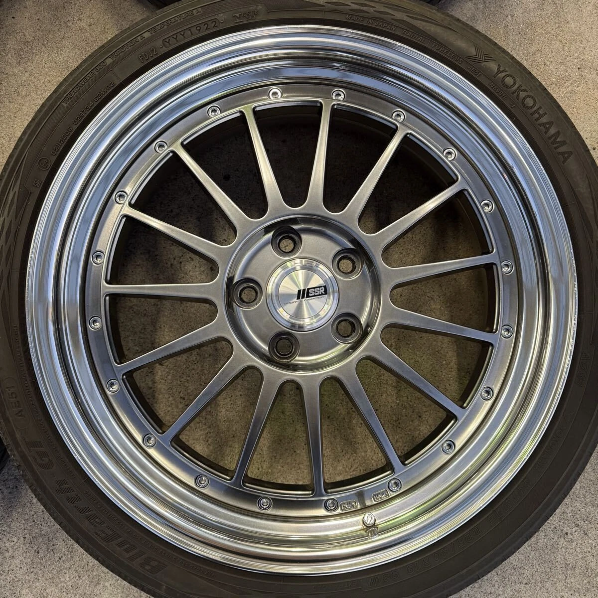 JDM SSR Professor TF1 197.5J +43 SL Professor TF1 SSR No Tires - Image 3