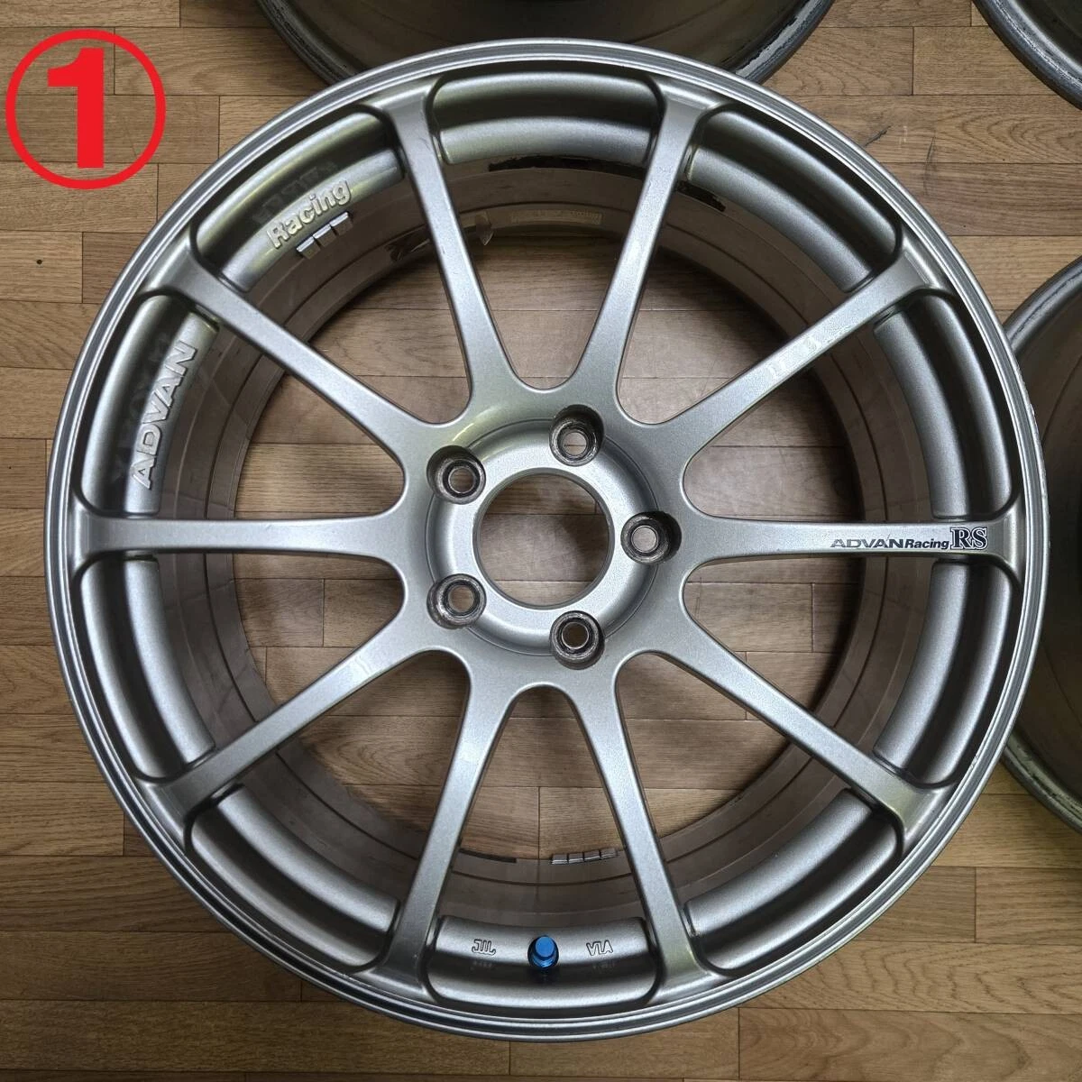 JDM Rare 188.5J +50 PCD114.3 ADVAN Racing RS WRX STI VAB GVB GRB S4 VA No Tires - Image 2